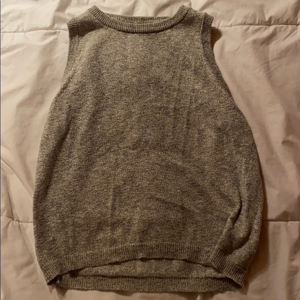 Knit crop top